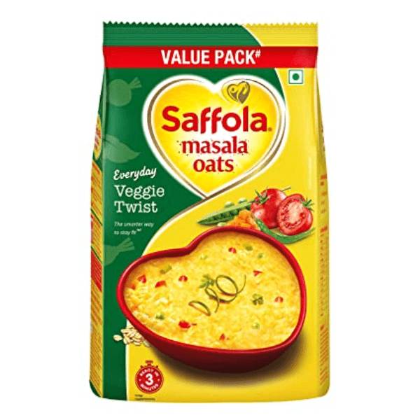 Saffola Masala Oats Veggie Twist 482g