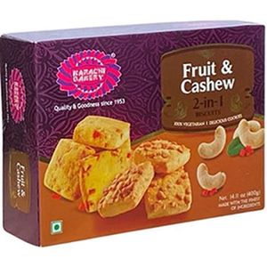 Karachi B Frut&Cashew Biscuit 400g