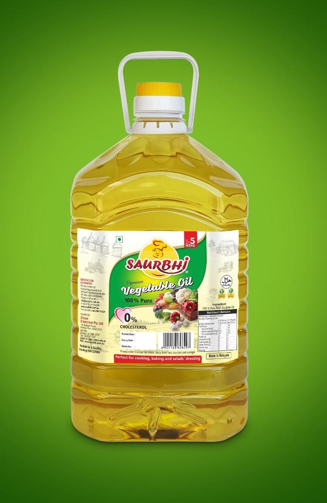 Saurbhi Vegetable Oil 5Lt