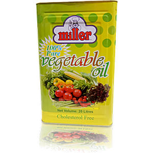 Miller Vegetable Oil 20Ltr