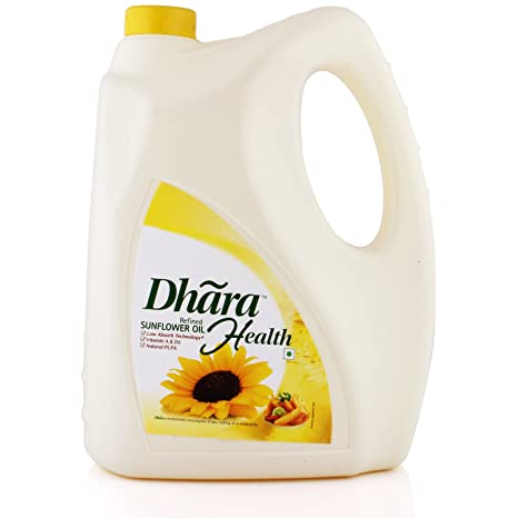 Dhara Sunflower Oil 5Lt