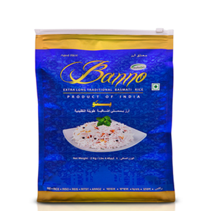 Banno Extra Long Trad Basmati Rice 5kg