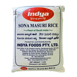 Indya Sona Masoori Rice 5Kg