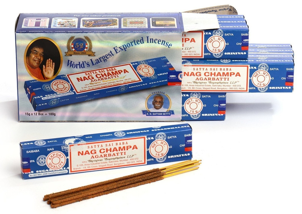 Satya Sai Nag Champa 15gx12