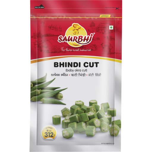 Saurbhi Fr Bhindi Cut 312g