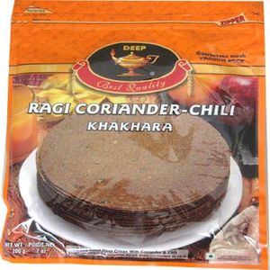 Deep Ragi Coriander Chili Khakhara 200g