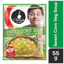 Chings Sweet Corn Veg Soup 55g