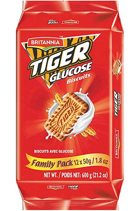 Britannia Tiger Glucose (12*50g) 600g