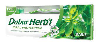 Dabur Herbal Basil Toothpaste 150g