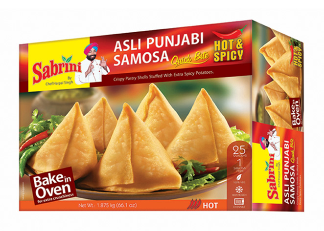 Sabrini Asli Pb Samosa Hot&spciy 1.875Kg