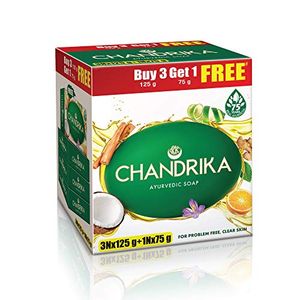 Chandrika Soap 125g * 3 Plus 1 free