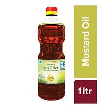 Patanjali Kachi Ghani Mustard Oil 1L