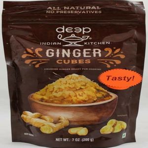 Deep Desi Ginger Cubes 200g