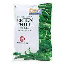 Ashoka Fr Green Chilli Whole 310g