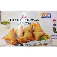 Ashoka Samosa Mini Potato Schezwan 20pc