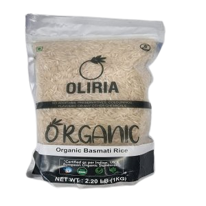 Oliria Organic Basmati Rice  1Kg