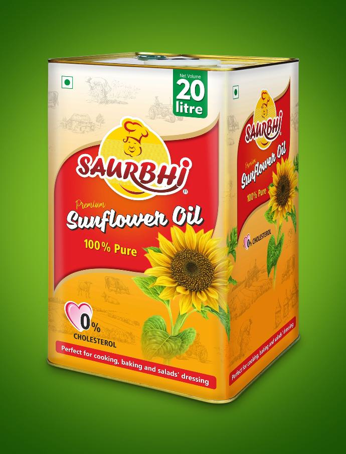 Saurbhi Sunflower Oil 20Lt