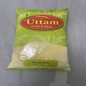 Uttam Maize Flour Yellow 900g