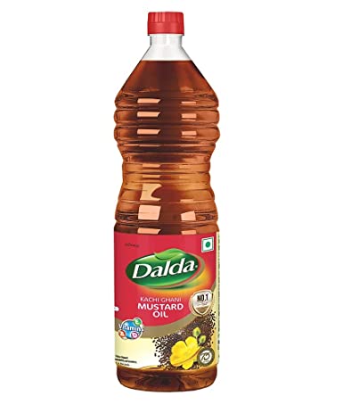 Dhara Kachi Ghani Mustard Oil 1Lt