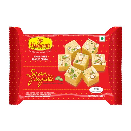 [50415] Haldiram Dlh Soan Papdi Desi Ghee 500g