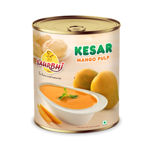 [140156] Saurbhi Kesar Mango Pulp 850g