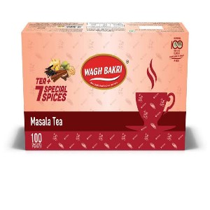 [170165] Wagh Bakri Masala Tea 200g (100 Bags)