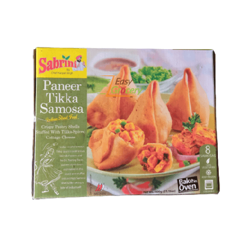 [261970] Sabrini Paneer Tikka Samosa 8Pcs 600g